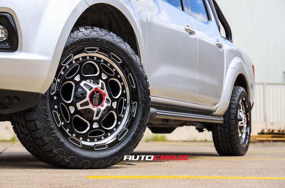 NISSAN NAVARA DEMODOG GLOSS BLACK MILLED